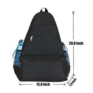 Sac à dos de tennis professionnel pour hommes et femmes avec sac à raquettes imperméable personnalisé, doublure en tissu pour une utilisation en extérieur - Product Image 2