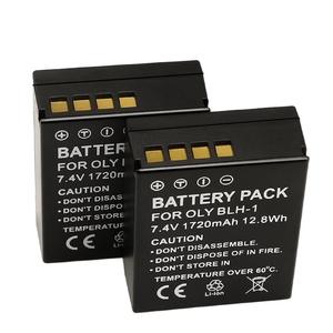 แบตเตอรี่กล้องดิจิตอล7.4V BLH-1สำหรับ Olympus OM-D <span class=keywords><strong>OMD</strong></span> E-M1 <span class=keywords><strong>Mark</strong></span> II <span class=keywords><strong>EM1</strong></span> MarkII MARK2แบตเตอรี่กล้องแบบชาร์จไฟได้ - Product Image 2