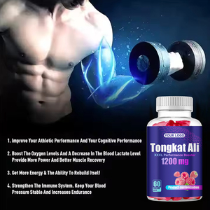 Gomitas de Tongkat Ali para <span class=keywords><strong>Hombre</strong></span>, Personalizadas de Fábrica, al por Mayor, Aumentan el Rendimiento Atlético y la Energía, Refuerzan la Inmunidad y la Resistencia - Product Image 4