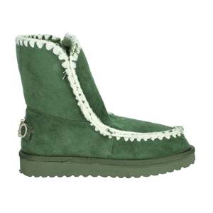 Bottines basses pour femme Kejo KJ7101SD en daim vert, bottines chaudes d'hiver - Product Image 4