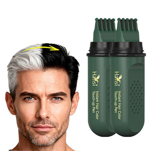 Penna Colorante per Capelli Temporanea Usa e Getta con Pettine Integrato, Ingredienti Naturali, Colorazione Uniforme, Copertura dei Capelli Grigi, Matita per Ritocchi - Product Image 1