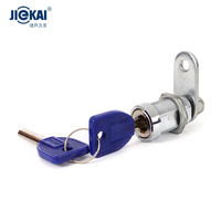 Serrure à came JK519 à 90 degrés 19 mm pour armoire, rotation gauche/droite, pour meubles de chambre, salle de bain, hôtel, armoires à outils, boîtes aux lettres