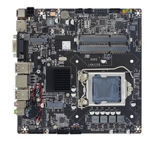 New H61 M.2 Mini-ITX <b>Motherboard</b> All-in-One <b>Computer</b> HTPC Desktop UDC With LGA1155 Socket - Product Image 2