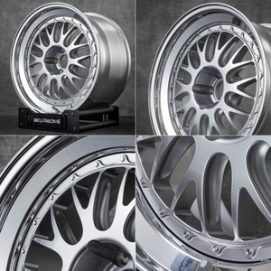 Rines Bku Forged Real de 3 Piezas E88 para <span class=keywords><strong>BMW</strong></span> E90 <span class=keywords><strong>E46</strong></span> M3 E60 E92 F10 F80 F87 M2 de 18 y <span class=keywords><strong>19</strong></span> Pulgadas, Personalizados, con Doble Borde, Aleación 5x120 - Product Image 3