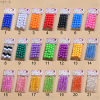 Perles pour cheveux roses, grandes perles violettes pour tresses, perles pour cheveux pour enfants, filles, accessoires pour locs, décoration de tresses mignonne, kit de fabrication de bijoux