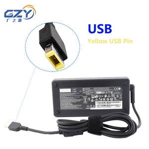 แหล่งจ่ายไฟ 170W 20V 8.5A สีเหลือง USB พินสำหรับเลอโนโว Y7000 ป้องกันการลัดวงจร OLP OCP OVP OTP อะแดปเตอร์ร้อนเครื่องชาร์จแล็ปท็อป - Product Image 1