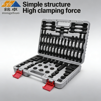 Ensemble de gabarits combinés pour machine de fraisage CNC Mingzhuo Tools modèle M8-M24 pour l'industrie métallurgique, emballé dans une boîte en plastique