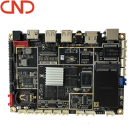 RK3288 Android 11 Carte Mère Double USB OTG Ethernet RJ45 4G LTE HDM I Port Série WIFI, RS232,GPIO, ADC