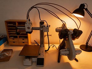 Bambu Lab <b>A1</b> Combo FDM 3D <b>Printer</b> Multi Color 3D <b>Printer</b> High Speed Auto Leveling Desktop 3D Model Making <b>Printer</b> - Product Image 4