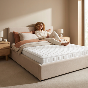 Customizable <b>White</b> Soft Support Foam Mattress for Hotel Bedroom Furniture - Product Image 2