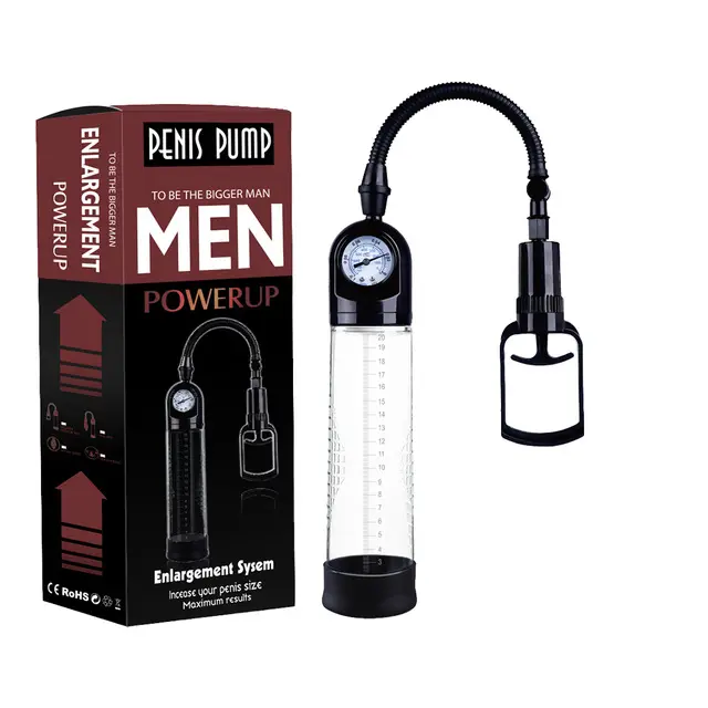 Vibration extender pénis masculin agrandir pénis vide crème d'agrandissement du pénis avec pompe masseur