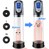 Pompe à pénis électrique, jouets sexuels pour adultes pour hommes, agrandisseurs automatiques, pompe d'extension pour hommes, modes d'entraînement à l'érection, masturbateur masculin