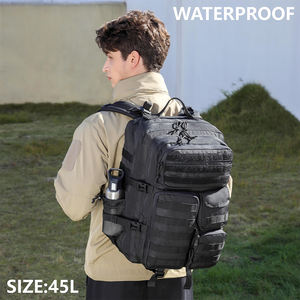 Sac à dos tactique Molle personnalisé de 45 L pour hommes, chasse, randonnée, gym, sacs tactiques de plein air, Mochilas - Product Image 5