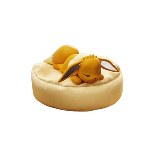 GL Authentique Pokémon Eevee en posture endormie, figurine de collection Eeveelution mignonne, boîte mystère, ornement de bureau, cadeau - Product Image 5