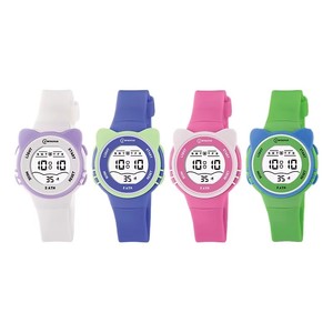 Montre numérique unisexe pour enfants et étudiants, étanche, avec alarme, motif dessin animé personnalisé, vente chaude en gros - Product Image 2
