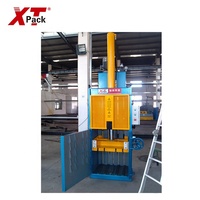 Machine à compresser les déchets plastiques de haute qualité XTPack, vente chaude, machine à compresser les bouteilles en plastique PET, machine à compresser hydraulique de 80 tonnes