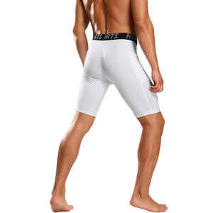 Ropa deportiva para hombre, mallas deportivas de secado rápido para correr, pantalones cortos de gimnasio, mallas cortas de compresión sólidas para hombre con bolsillo - Product Image 5