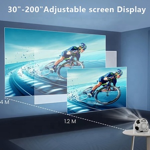 Mini Proyector LED Android 13 de Bolsillo, 720P 4K 3D, Portátil, Láser, Cine en Casa, Videojuegos, <span class=keywords><strong>TV</strong></span>, Ajustable, Inteligente, para Exteriores - Product Image 3