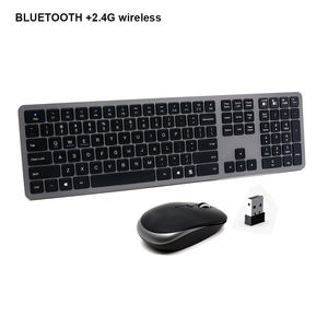 109-Key Mini Slim Ergonomic Wireless for & 2.4G Keyboard and <b>Mouse</b> Combo - Product Image 1