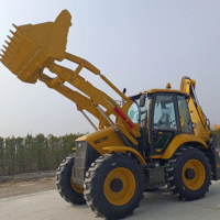 B879F Terna da 9,2 Tonnellate con Benna Anteriore da 1,2m³ per Manutenzione Stradale e Costruzioni Agricole