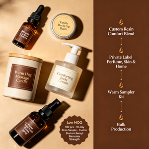 Aceite Esencial de Benjoa de Alta Calidad, Grado Terapéutico, para Masajes Corporales, Relajación, Cuidado de la Piel, Mezcla de Aromas, Servicio Personalizado OEM ODM - Product Image 4