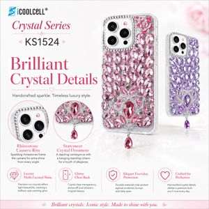Funda de Teléfono Personalizable de Lujo con Anillo Magnético, TPU+PC, Diamantes de Imitación, Resistente a Impactos, en Varios Colores - Product Image 3