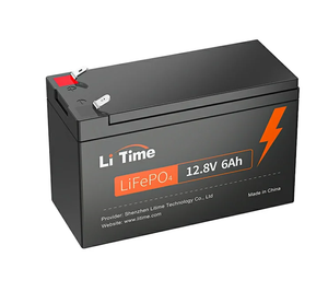 LiTime Best Seller Menor Isqueiro 12V 6Ah LiFePO4 Bateria De Lítio para Câmeras De Segurança/outdoor Camping Gear Factory Supply - Product Image 1