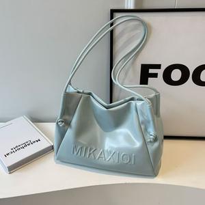 Women's <b>handbags</b>, soft material, <b>unique</b> letter print, fashionable women's bags, large capacity design, meet daily needs - Product Image 6