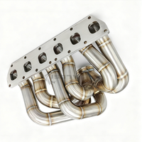 Collecteur d'échappement haute performance pour moteur VR6 3.2L pour Volkswagen Golf 5 MK5 R32 3.2L 2005-2008, système de mise à niveau de performance