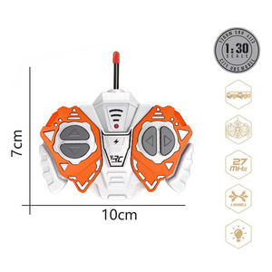 Autobús Urbano de Juguete con Control Remoto, Modelo de Camión Turístico Abrible Puertas, de Plástico, Eléctrico, para Niños, Escala 1:30, con Luces, Autobús Urbano RC - Product Image 3