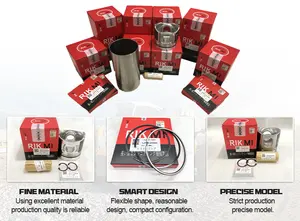 Npr Rik Tpr Atg Riken Fs Ks Cypr Ae טבעות בוכנה סט טבעות בוכנה סין טבעות בוכנה חלקי חילוף בוכנה עם טבעת - Product Image 6