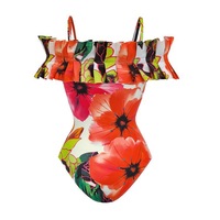 Maillots de bain femmes Sexy maillot de bain solide maillots de bain Monokini nager été Push up une pièce maillot de bain avec jupe de plage