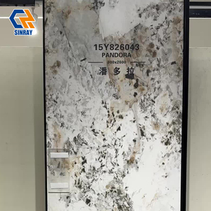 Azulejos de Gran Formato Antibacterianos Modernos en Gris Mate de 800x2600 mm, Piedra Sinterizada para Pisos, Paredes, Bordes, Baños y Hoteles - Product Image 2