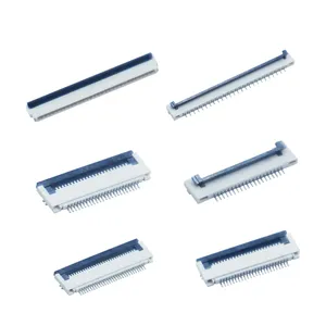 Hot Selling 0.5Mm 1.0Mm 1.5Mm 2.0Mm Pitch Fpc Ffc Zif Connector Groothandel Op Voorraad