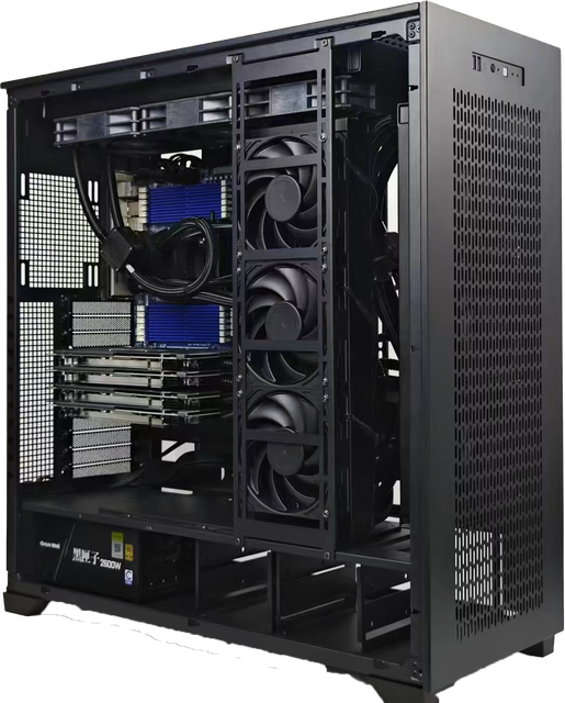 ODM&OEM Intel 3rd 4th 5th Generation Water-Cooled Supercomputer Workstation 4-Way GPU 4090 Cards 4 Host GPUs 1920x1080