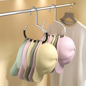 Hat Hook Organizer For Baseball Caps Multi Functional <b>Storage</b> Rack Easy Install No Drilling Required <b>Clothes</b> Wardrobe Dormitory - Product Image 1