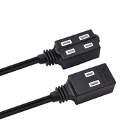 Fournitures électriques NEMA WD6 Fabricant professionnel Prise industrielle 1-15R 13A 125V Rallonge extérieure pour appareils domestiques