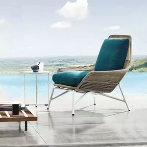 <span class=keywords><strong>Chaise</strong></span> norvégienne en <span class=keywords><strong>rotin</strong></span> d'extérieur pour Villa Courtyard Garden-<span class=keywords><strong>Chaise</strong></span> de canapé en <span class=keywords><strong>rotin</strong></span> d'extérieur pour les paresseux en plein air. - Product Image 4