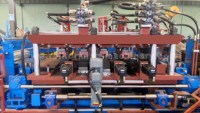 Machine de formage automatique de profilés en acier pour poutrelles C et Z avec moteur à engrenages PLC et roulement de moteur