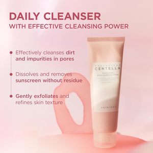 Skin1004 Poremizing Deep Cleansing Foam, <span class=keywords><strong>Espuma</strong></span> Limpiadora <span class=keywords><strong>Facial</strong></span> Coreana con Sal del Himalaya, Cuidado <span class=keywords><strong>de</strong></span> la Piel Coreano en Stock - Product Image 4