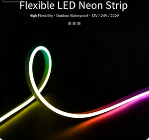 ไฟนีออน LED RGB ซิลิโคนแบบยืดหยุ่น 12V ขนาด 7x13 มม. ความยาวตัดได้ 5 ซม. จากผู้ผลิตในฮ่องกง สำหรับป้ายไฟนีออนและตกแต่งภูมิทัศน์ - Product Image 3