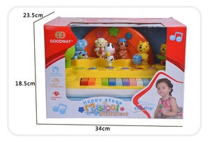 Giáo Dục 12 Phím Nhạc Đồ Chơi Trẻ Em Điện Đàn Piano Organ Với Ánh Sáng Đèn <span class=keywords><strong>Flash</strong></span> - Product Image 6