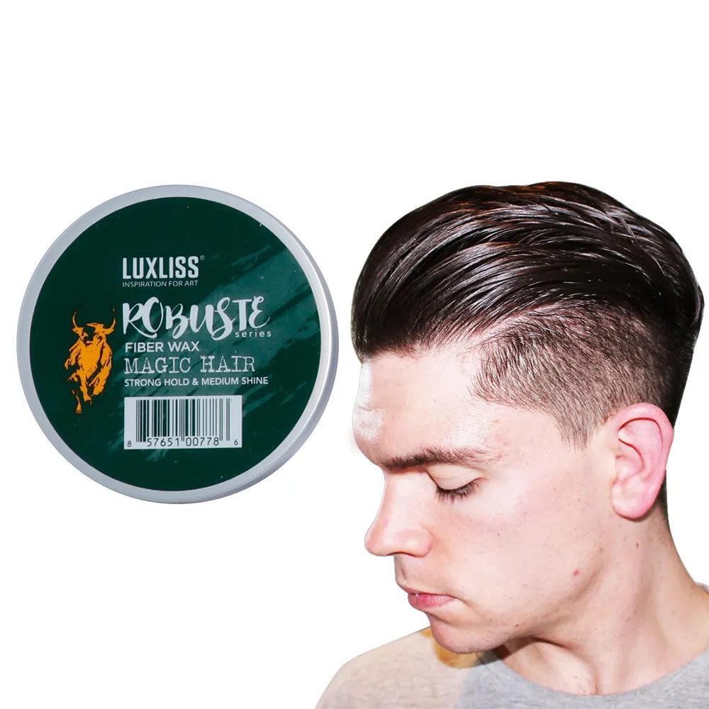 LUXLISS 100g Matte Wax Epaississant Fibre Produits de coiffure Cire pour cheveux pour hommes
