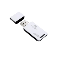 Pembaca kartu kecepatan tinggi, USB 2.0 FB-360 2-in-1 untuk Macbook Laptop PC