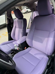 Fundas de Asiento de Cuero Transpirable para Autos <span class=keywords><strong>Toyota</strong></span> <span class=keywords><strong>Verso</strong></span>/Prius/Alphard/Noah/Senara de Siete <span class=keywords><strong>Plazas</strong></span>, Diseño Personalizable - Product Image 1