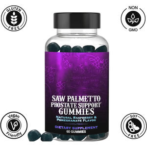 ראה דקלון ערמונית Gummies לגברים צמח מבוסס ערמונית תוסף ושיער תמיכה - Product Image 2