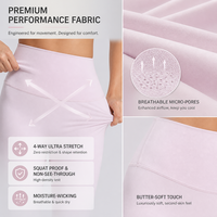 Ensembles de yoga 3 pièces personnalisables avec logo, respirants, taille haute, pour femmes, tenue de sport et de fitness