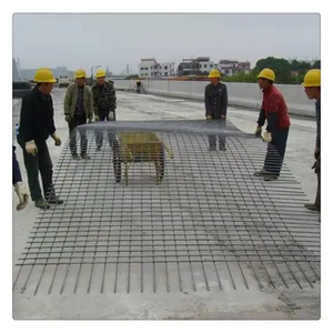 6 Gauge Panel pagar kawat lasan Corten kawat baja jala lasan berjalur batang baja jala lasan - Product Image 4