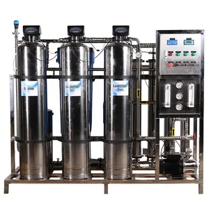 1000LPH Durable Water Purification System with SS304 Housing PP PE Fiber Glass Material for Manufacturing Plants Farms Hotels