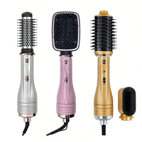 Sèche-cheveux brosse ionique en céramique professionnel 8 en 1, styler à air chaud, brosse thermique, brosse sèche-cheveux en une seule étape